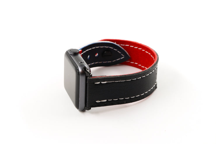 Florida Black/Red iWatch Band