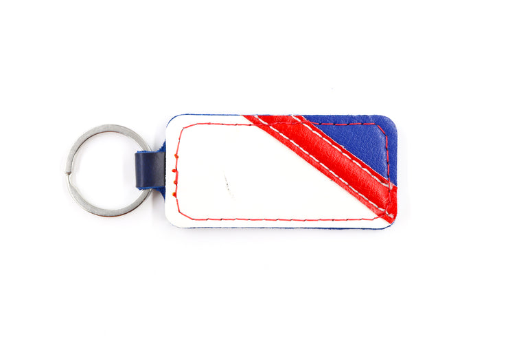 USA White/Red/Blue Keychain