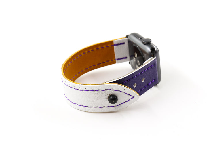 Los Angeles Purple/White iWatch Band