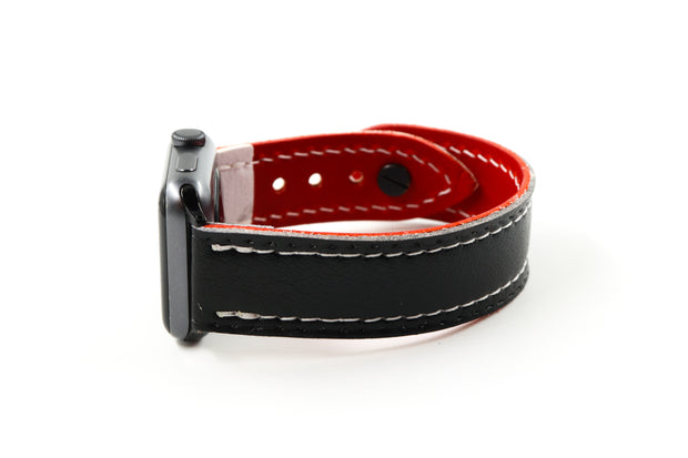 Detroit Black/White iWatch Band