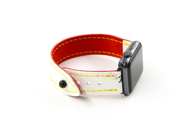 Calgary White iWatch Band