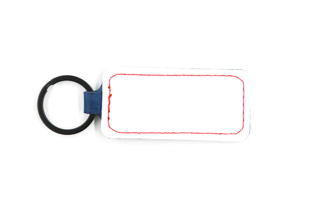 Montreal White Keychain