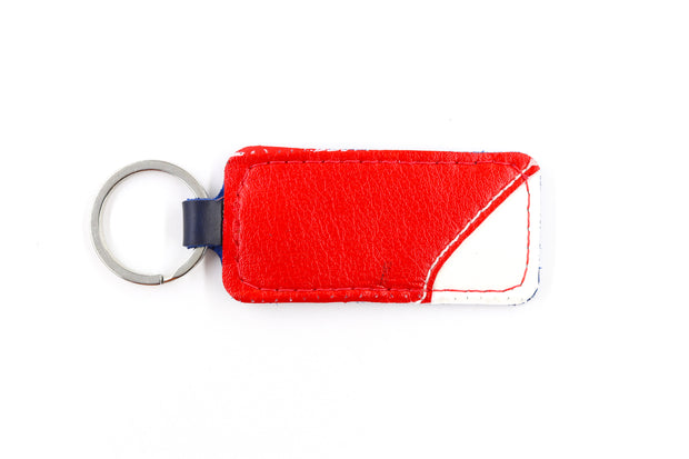 USA Red/White Keychain