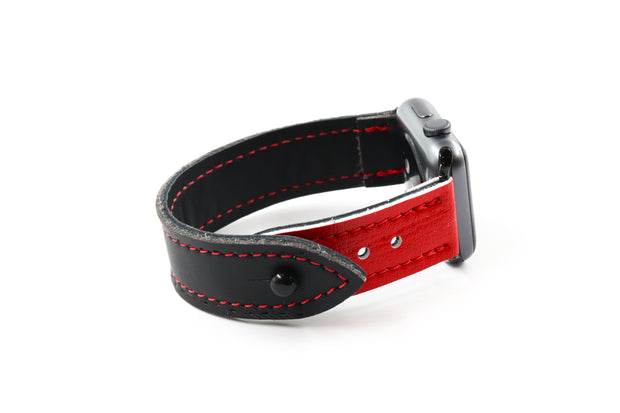Buffalo Red/Black iWatch Band