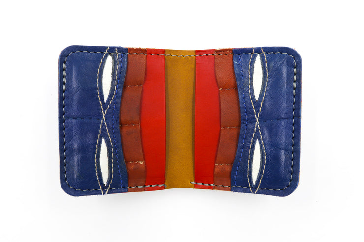 New York 2 6 Slot Square Wallet