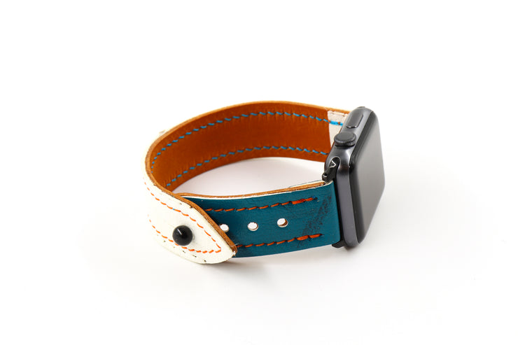 San Jose White/Teal iWatch Band