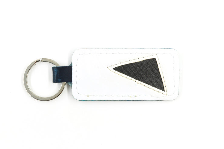 Tampa Bay White/Blue Keychain