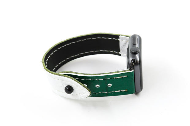 Toronto Green/White iWatch Band