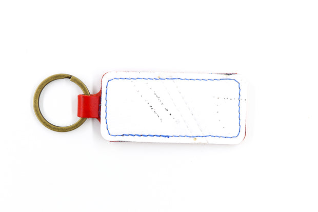 Montreal White Keychain