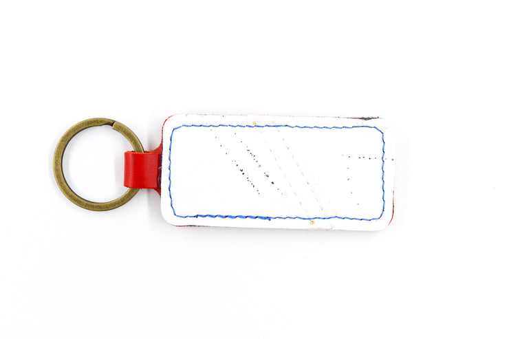 Montreal White Keychain