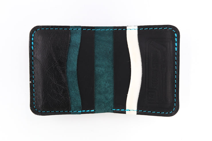 San Jose Shark Attack 6 Slot Square Wallet