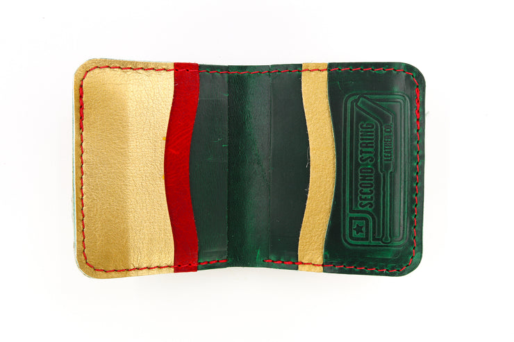 Minnesota Flower Power 6 Slot Square Wallet
