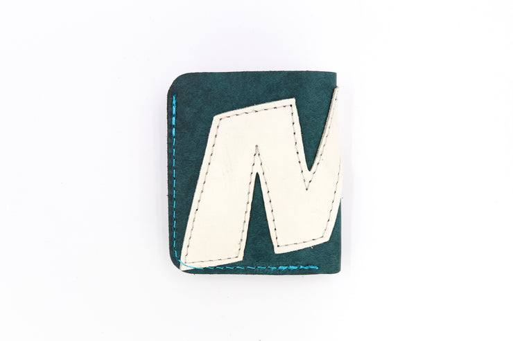 San Jose Shark Attack 6 Slot Square Wallet