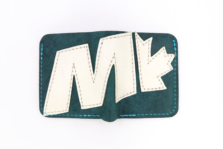 San Jose Shark Attack 6 Slot Square Wallet