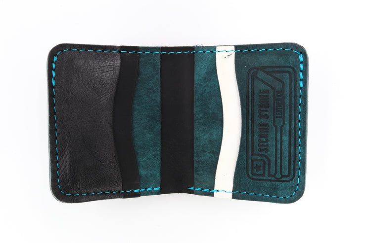 San Jose Shark Attack 6 Slot Square Wallet