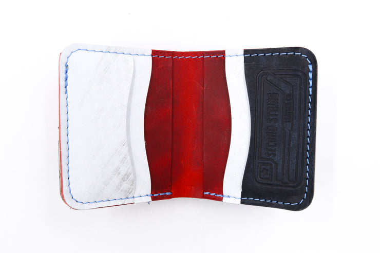 Washington All Caps 6 Slot Square Wallet