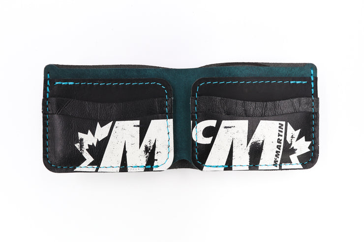 San Jose Shark Attack 6 Slot Bi-Fold Wallet