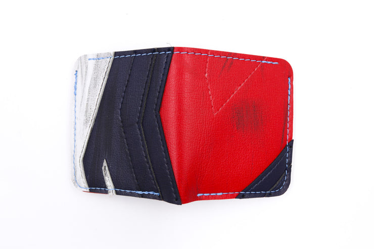 Washington All Caps 6 Slot Square Wallet