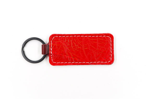 Detroit Red Keychain