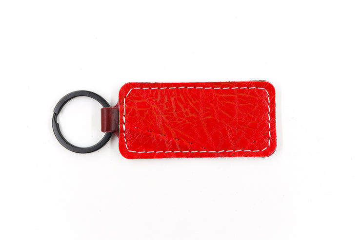 Detroit Red Keychain
