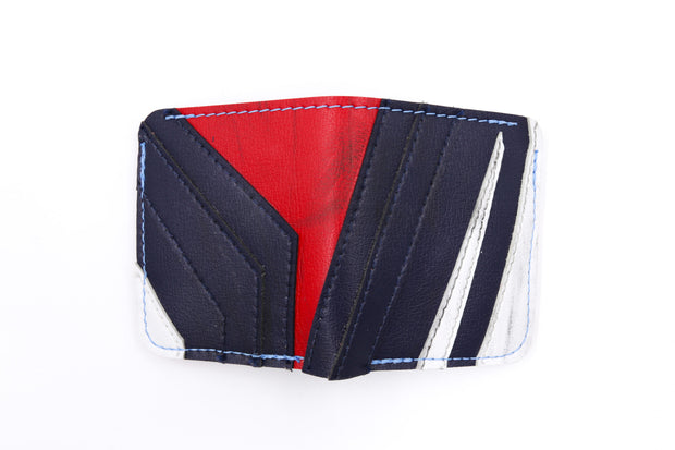 Washington All Caps 6 Slot Square Wallet