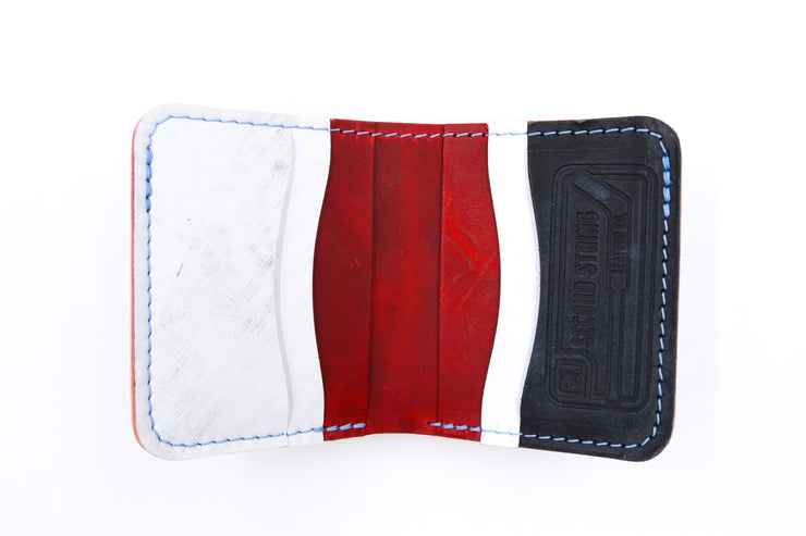 Washington All Caps 6 Slot Square Wallet