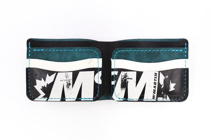 San Jose Shark Attack 6 Slot Bi-Fold Wallet