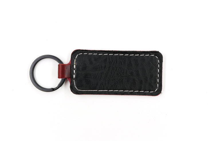 Detroit Black Keychain