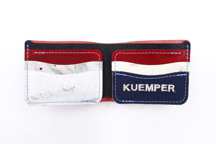 Washington All Caps 6 Slot Bi-Fold Wallet