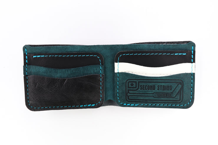 San Jose Shark Attack 6 Slot Bi-Fold Wallet