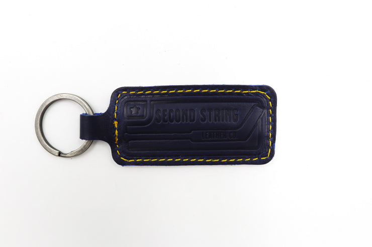 St Louis Rock N Roll White Keychain