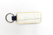 St Louis Rock N Roll White Keychain