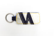 St Louis Rock N Roll Grey/White/Blue Keychain