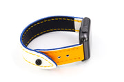 Nashville Music City White/Yellow iWatch Band