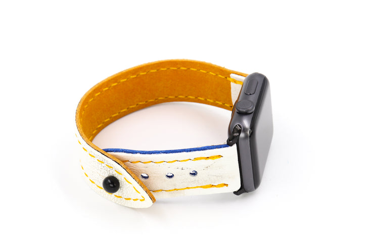 Nashville Music City White iWatch Band