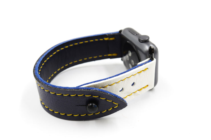 St Louis Rock N Roll Blue/White iWatch Band