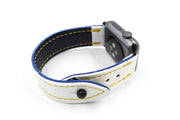 St Louis Rock N Roll White/Blue iWatch Band
