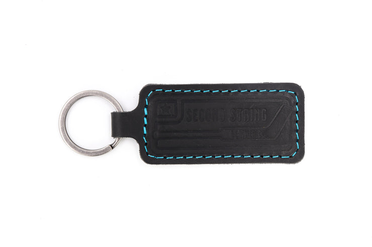 San Jose Shark Attack Black Keychain