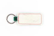 Minnesota White Keychain