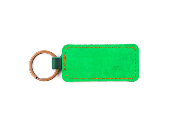 Juice Box Green Keychain