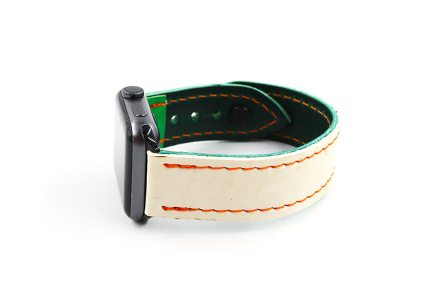 Juice Box White/Green iWatch Band