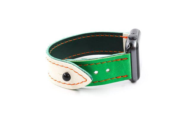 Juice Box White/Green iWatch Band