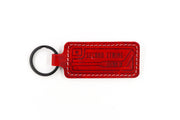 Detroit White Keychain