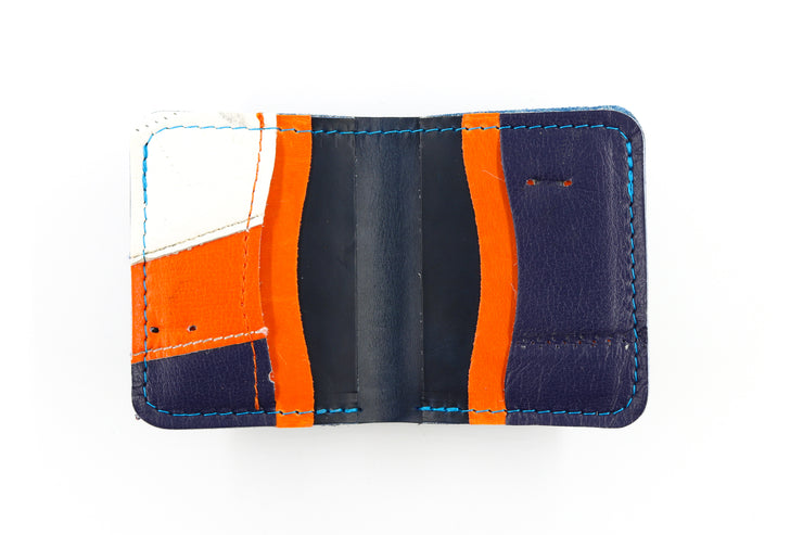 New York 1 6 Slot Square Wallet