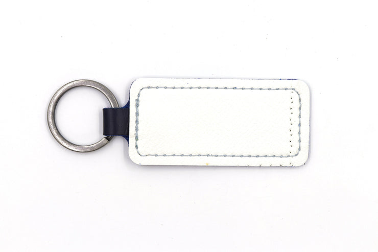 Big Cat Collection White Keychain