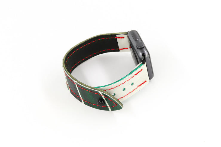 Minnesota White/Green iWatch Band