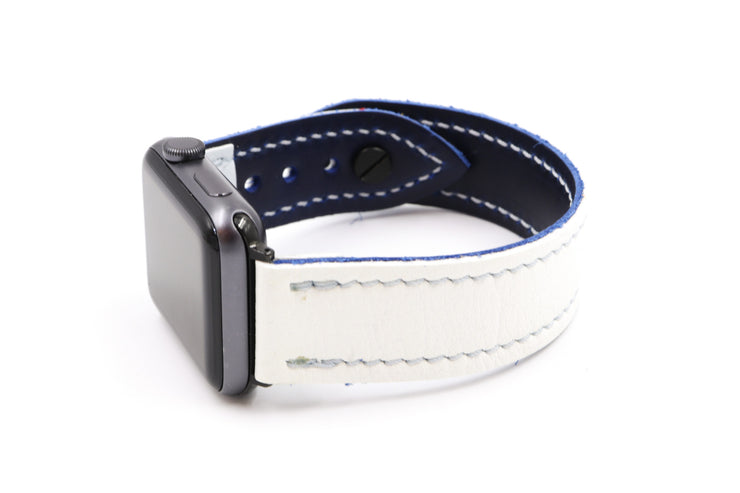 Big Cat Collection White/Weave iWatch Band