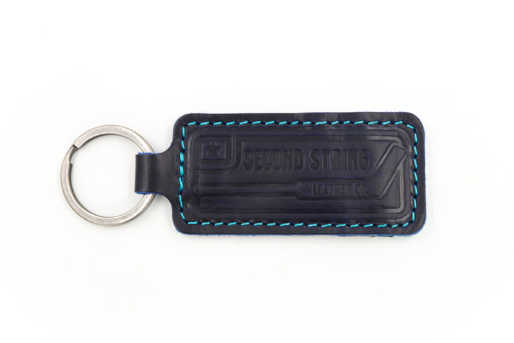 Seattle White Keychain