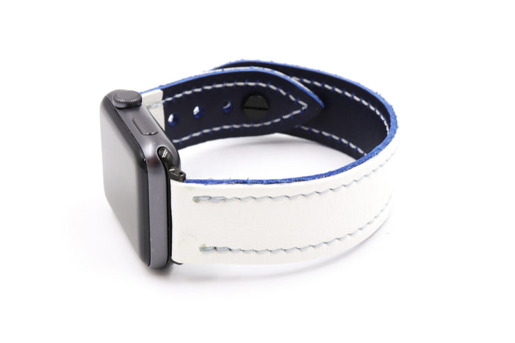 Big Cat Collection White iWatch Band