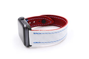 Washington All Caps White/Blue iWatch Band